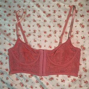 Free people pink bralette